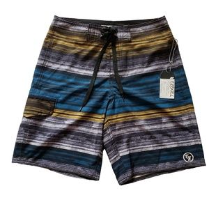 EZEKIEL Board-shorts Class-A Multicolor Stripe